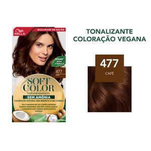 Tintura Wella Soft Color Natural 477 - Café