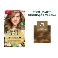 Tintura Wella Soft Color Natural  71 - Louro Acinzentado