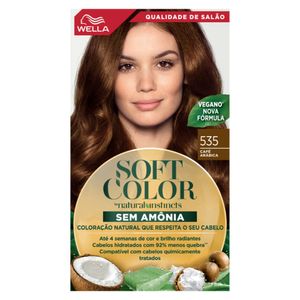 Tintura Wella Soft Color Natural 535 - Café Arábica