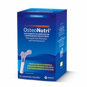 Osteonutri 600 Mg + 400 Ui Aspen 60 Comprimidos