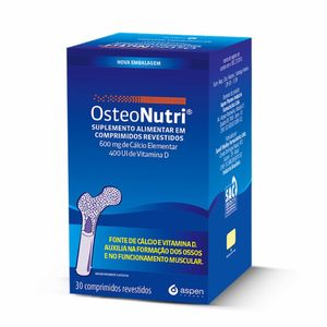 Suplemento Alimentar OsteoNutri Aspen 30 Comprimidos