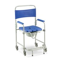 Cadeira de Banho Dellamed Dobrável e Desmontável D45 em Aço - 150 Kg