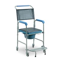 Cadeira de Banho Dellamed Desmontável D50 em Aço - 150 Kg