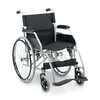 Cadeira de Rodas Dellamed D100 Dobrável em Aço - 100 Kg