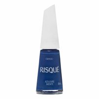 Esmalte Cremoso Risqué Coloridos Azulivre Mente 8ml