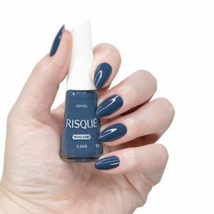 Esmalte Risqué Cremoso Nova Cor! A.Mar 8ml