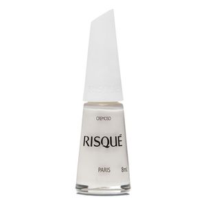 Esmalte Cremoso Risqué Branco Paris 8ml
