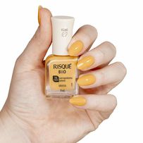 Esmalte Risqué Bio Amarelo Cremoso Girassol 9ml