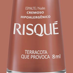 Esmalte Cremoso Risqué Nude Terracota Que Provoca 8ml