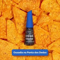 Esmalte Risqué Doritos Glitter Ousadia na Ponta dos Dedos 8ml