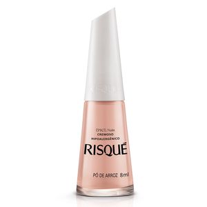 Esmalte Cremoso Risqué Nude Pó De Arroz 8ml