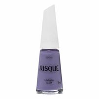 Esmalte Cremoso Risqué Colorido Lavanda Alma 8ml
