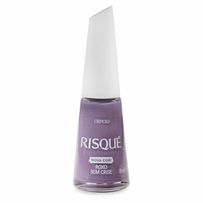 Esmalte Risqué Cremoso Nova Cor! Roxo Sem Crise 8ml