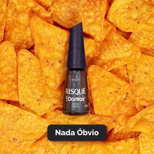 Esmalte Risqué Doritos Metálico Nada Óbvio 8ml