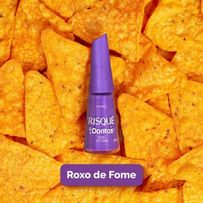 Esmalte Risqué Doritos Roxo de Fome 8ml