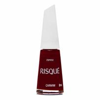 Esmalte Cremoso Risqué Vermelho Carmim 8ml