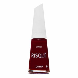 Esmalte Cremoso Risqué Vermelho Carmim 8ml