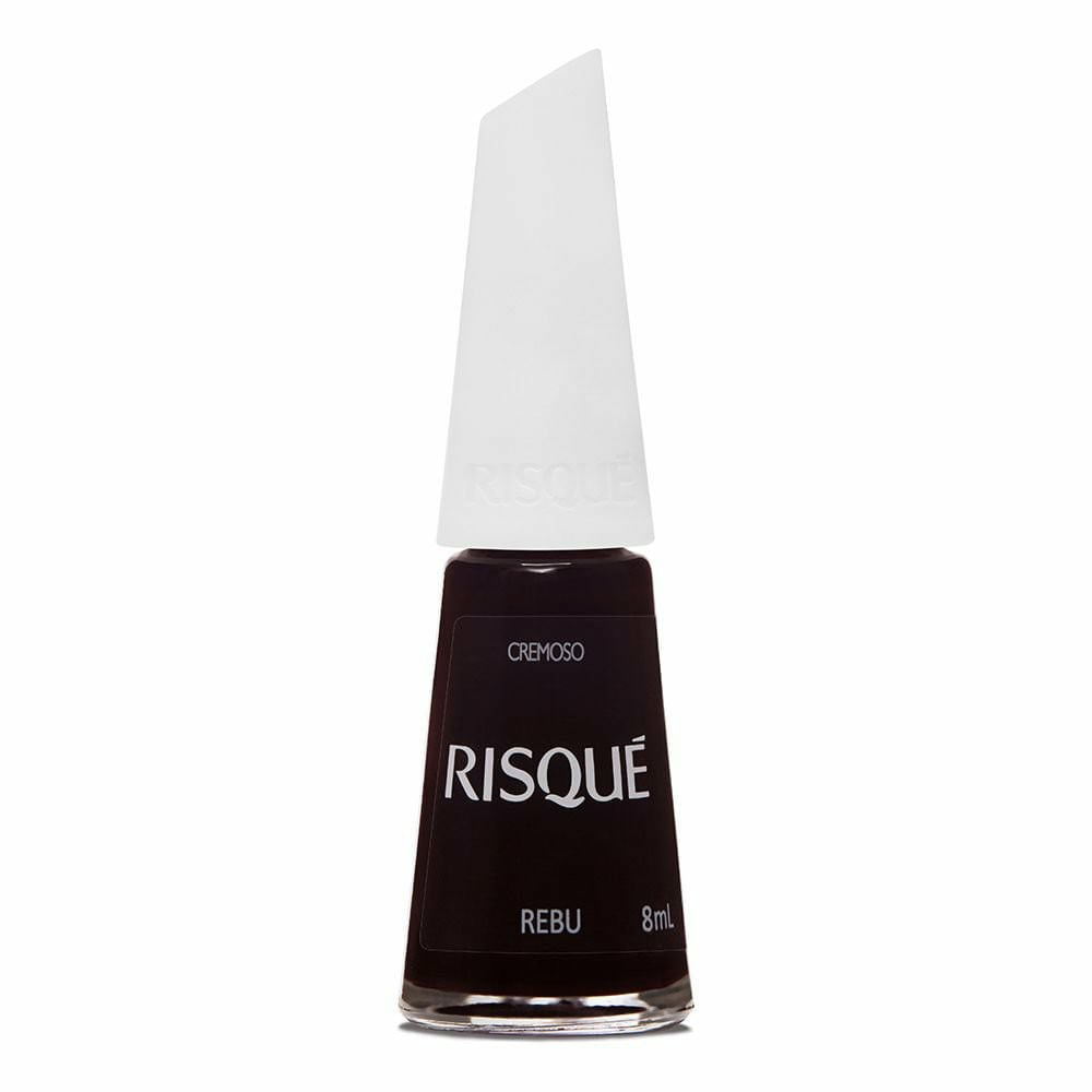 Esmalte Cremoso Risqué Vermelho Rebu 8ml