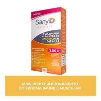 Suplemento Alimentar Sany D 2.000Ui 60 Cápsulas