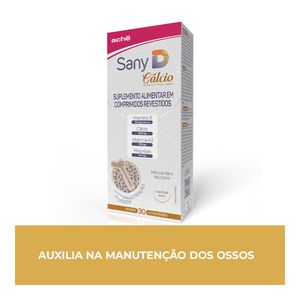 Sany D Cálcio 2000UI Aché 30 Comprimidos