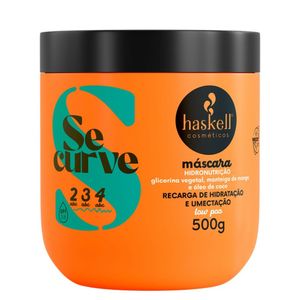 Máscara Haskell Se Curve Hidronutrição Low Poo 500g