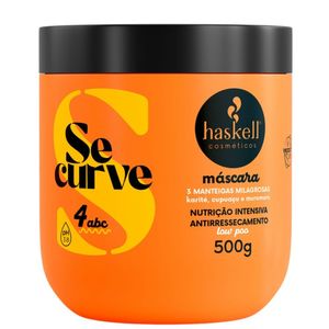 Máscara Haskell Se Curve 3 Manteigas Low Poo 500g