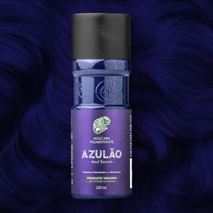 Máscara Pigmentante Kamaleão Azulão Azul Escuro 100ml