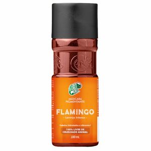Máscara Pigmentante Kamaleão Flamingo Laranja Intenso 100ml