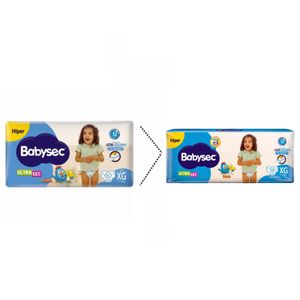 Fralda BabySec Galinha Pintadinha Ultra Sec Xg 56 Unidades