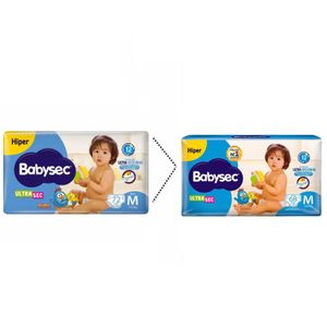 Fralda BabySec Galinha Pintadinha Ultra Sec M 68 Unidades