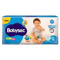 Fralda BabySec Galinha Pintadinha Ultra Sec G 60 Unidades