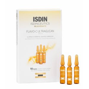 Sérum Diurno Vitamina C Isdin Isdinceutics Flavo-C Ultraglican 10 Ampolas