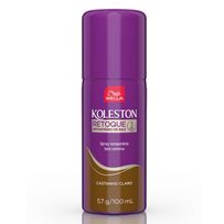 Retoque Instantâneo Spray Koleston Castanho Claro 100ml