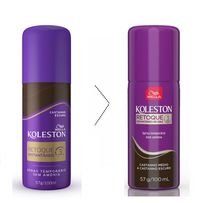 Retoque Instantâneo Spray Koleston Castanho Escuro 100ml