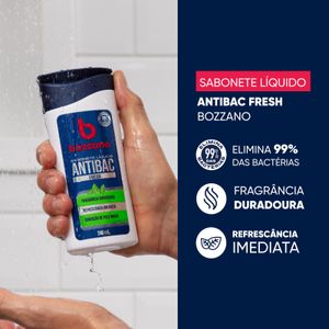 Sabonete Líquido Bozzano Antibac Fresh 240ml