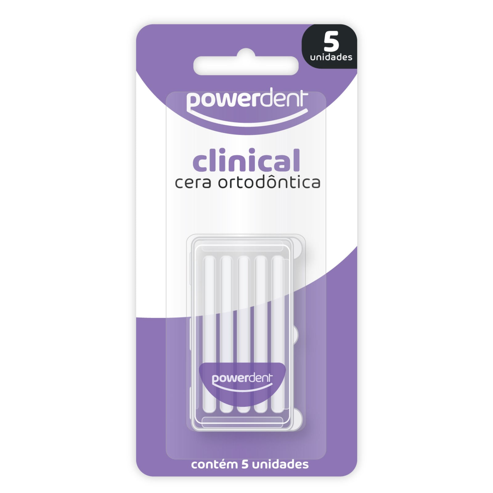 Cera ortodôntica Powerdent Clinical 5 Unidades