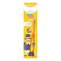Escova Dentla Infantil Powerdent  Mundo Bita com Ventosa 2 a 5 anos 1 Unidade