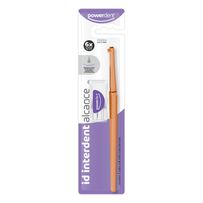 Escova Dental Powerdent ID Intertufo Cônica 3 a 7mm 1 Cabo + 6 Refis Interdentais