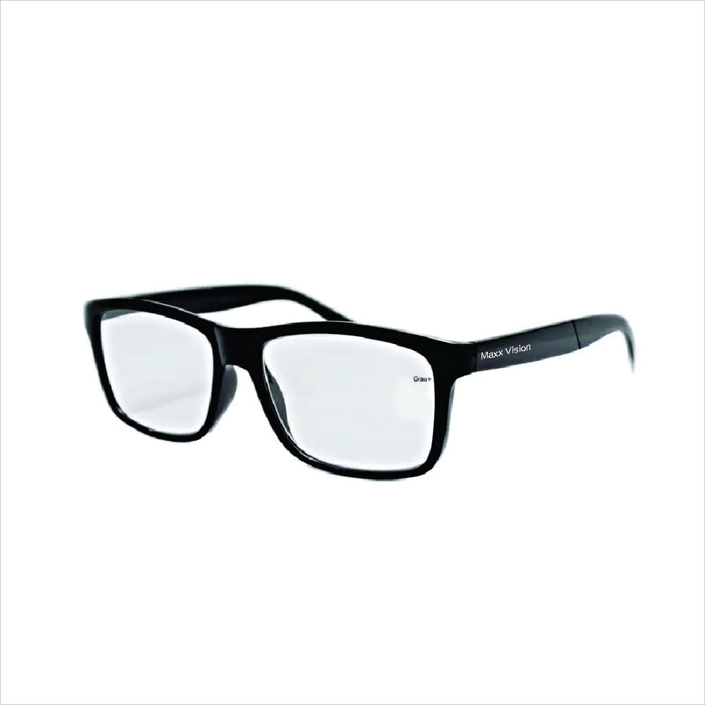 Lupa para Leitura Maxx Vision 2,50 Preto 1 Unidade