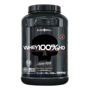 Whey 100% HD Black Skull Sabor Cookies e Cream 900g
