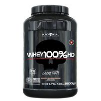 Whey 100% HD Black Skull Sabor Chocolate 900g