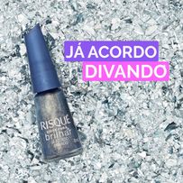 Esmalte Risqué Livre Para Brilhar Já Acordo Divando 8ml