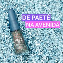 Esmalte Risqué Livre Para Brilhar de Paetê Avenida 8ml