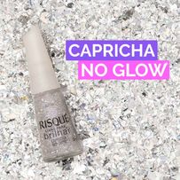 Esmalte Risqué Livre Para Brilhar Capricha no Glow 8ml