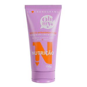 Máscara Ultraconcentrada Oh My Eu Amo Cronograma Nutrição 150g
