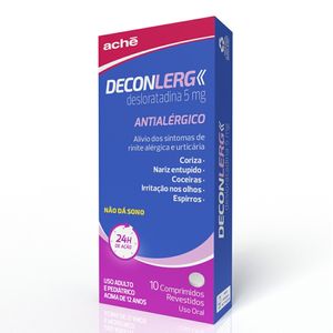 Deconlerg 5mg Aché 10 Comprimidos