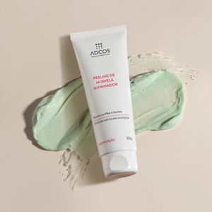 Peeling de Hortelã Iluminador Adcos 100g