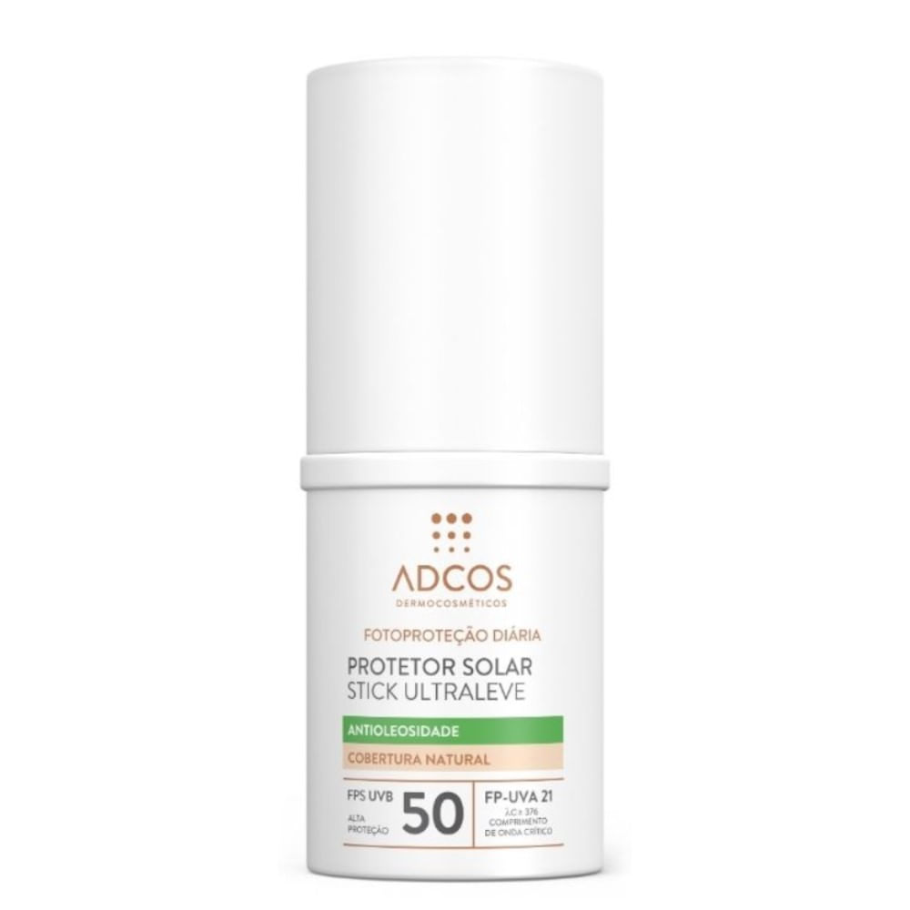 Protetor Solar Stick Adcos Ultraleve Fps50 Nude 15g