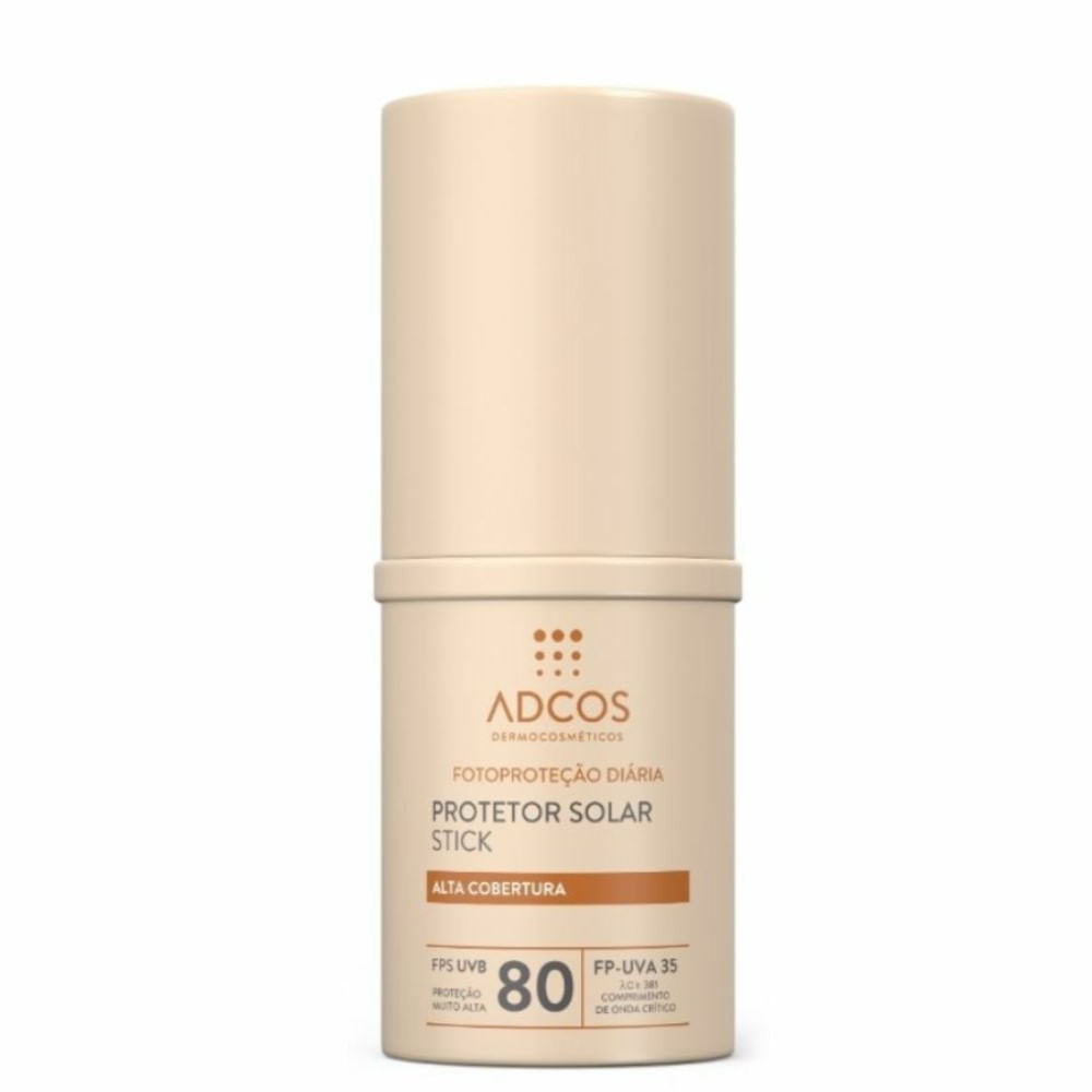 Protetor Solar Stick Adcos Beige FPS80 17g