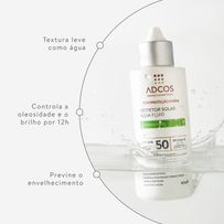 Protetor Solar Adcos Aqua Fluid FPS50 Antioleosidade Incolor 40ml